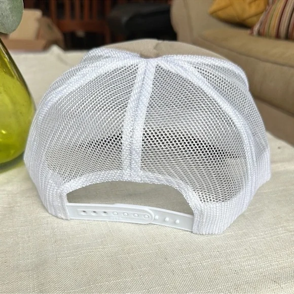 Adjustable Trucker Hat with “Second Hand Looks Good On You” Patch - Picture 2 of 2